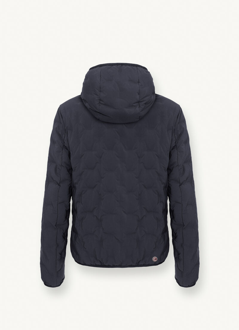 Quilted jacket with hood