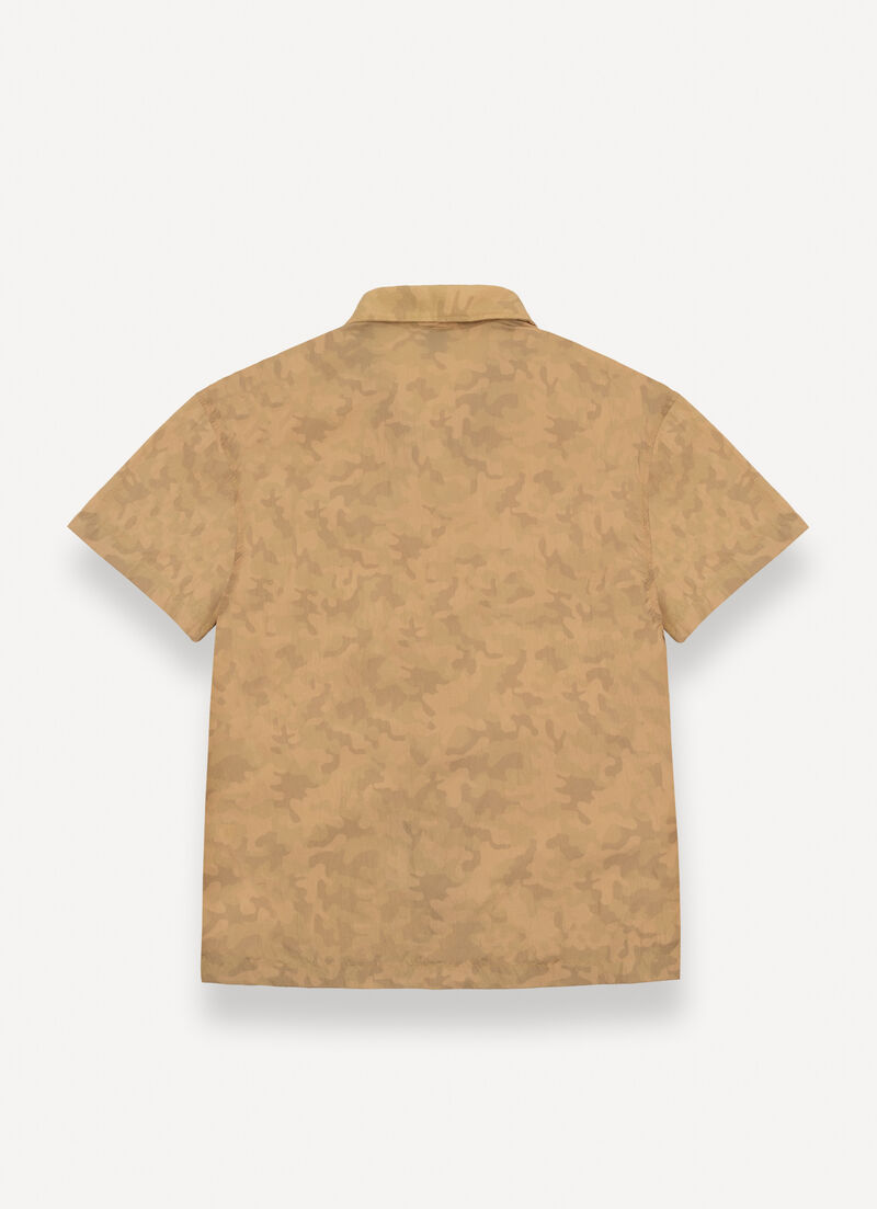 Shirt in water-repellent nylon