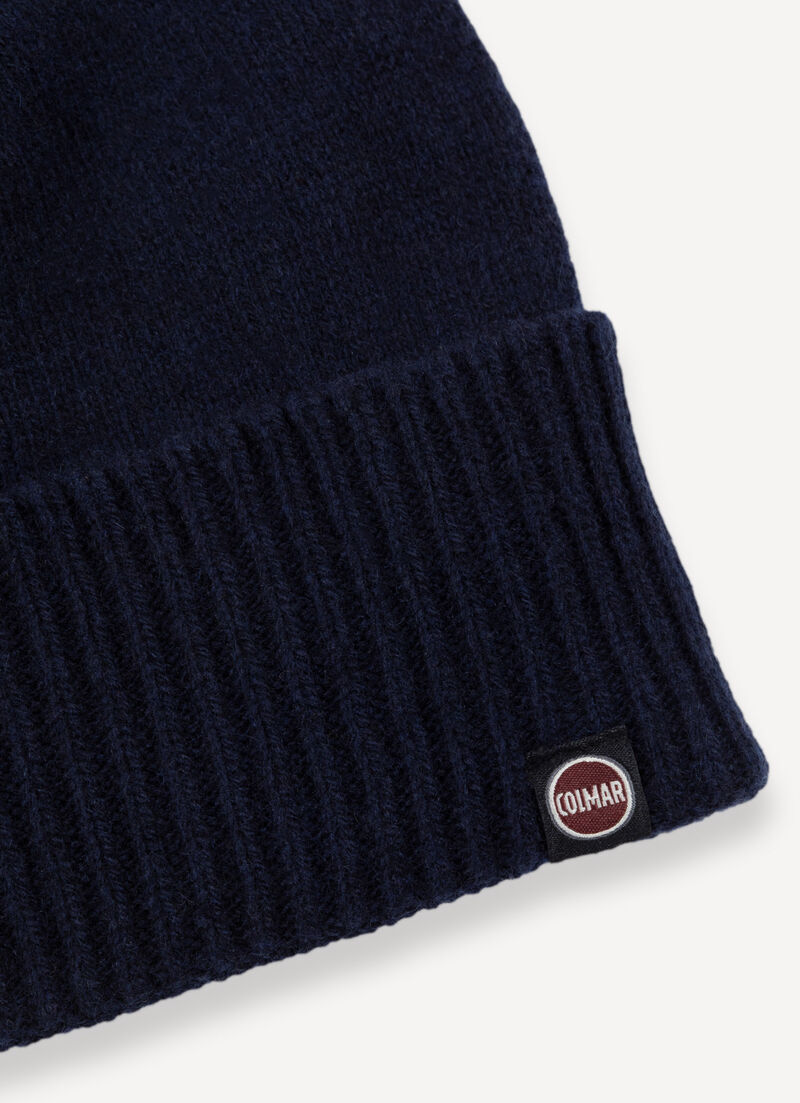 Unisex wool and cashmere-blend hat
