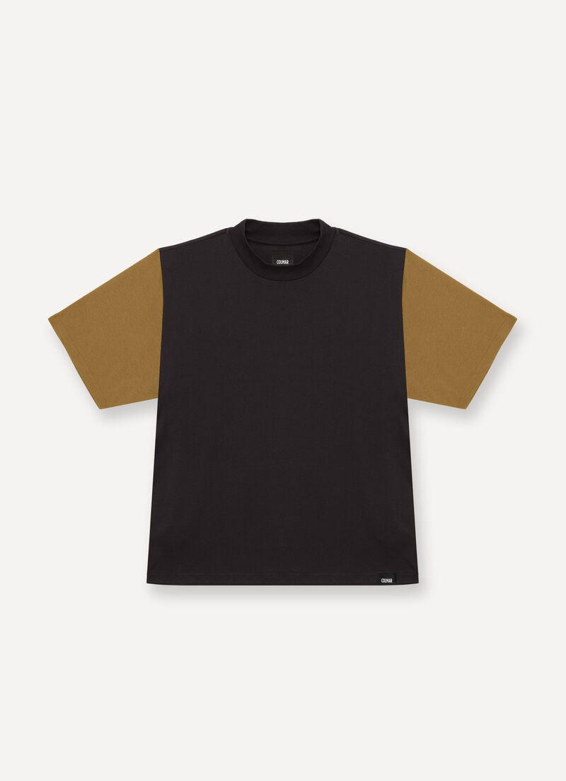 Oversized two-tone T-shirt