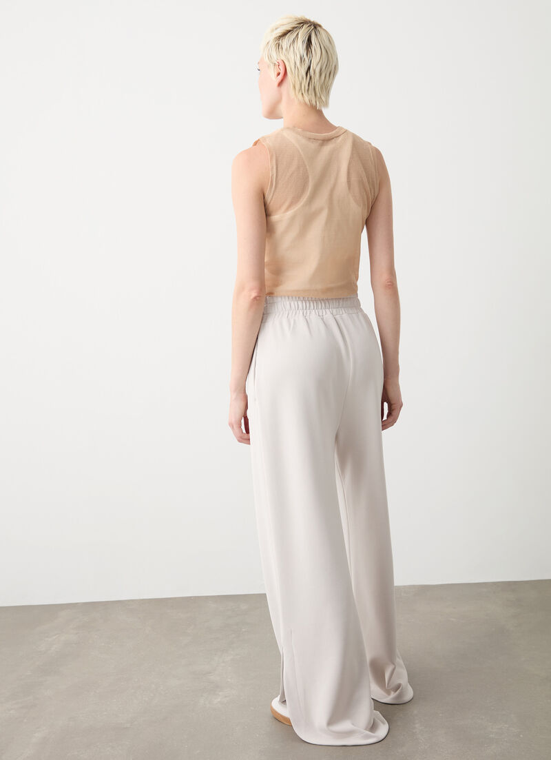 Wide-leg trousers
