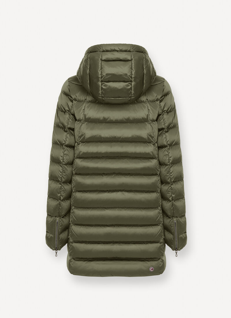 Slightly A-line down jacket