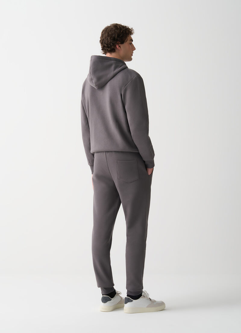 Cotton tracksuit bottoms