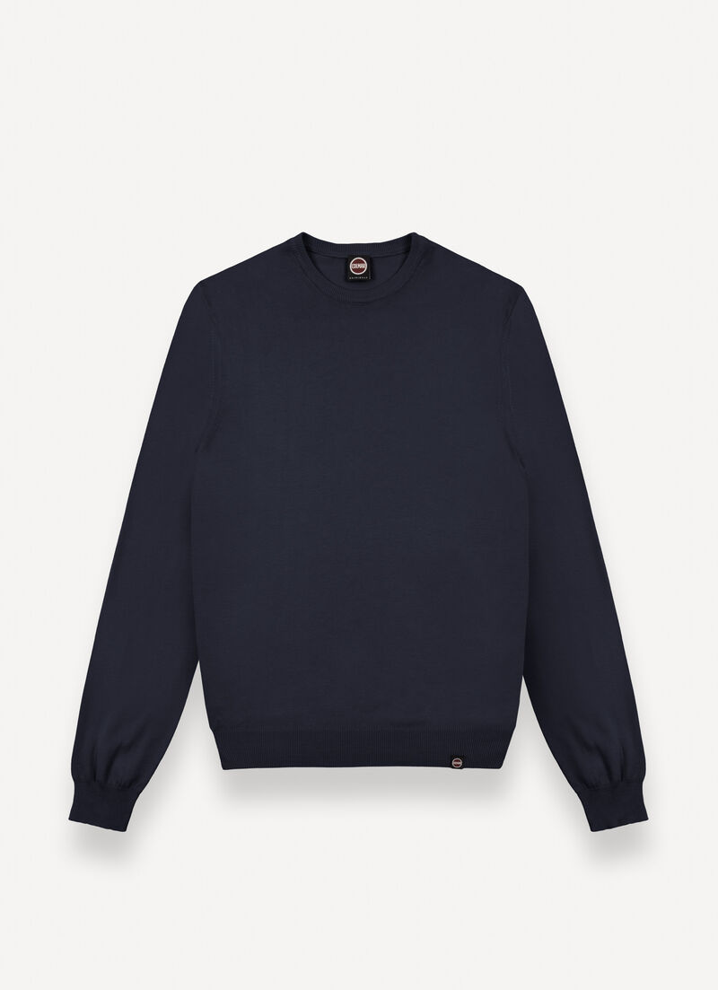 Faded crew-neck pullover