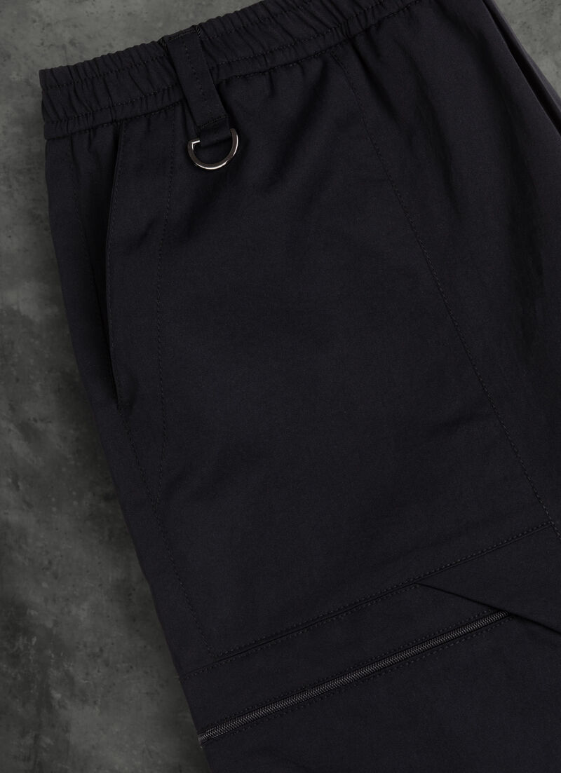 Bermuda shorts with elasticated waist