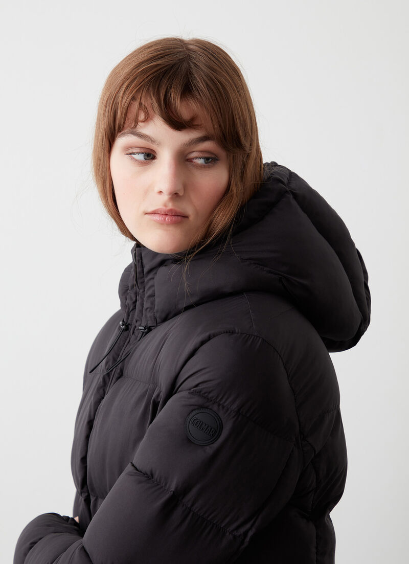 Long Recycled Essentials padded jacket