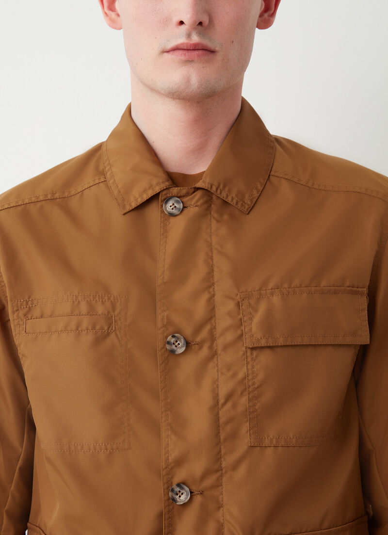 Canvas worker jacket