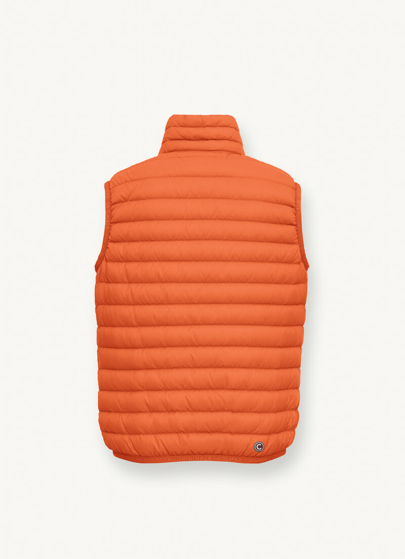 Quilted down gilet