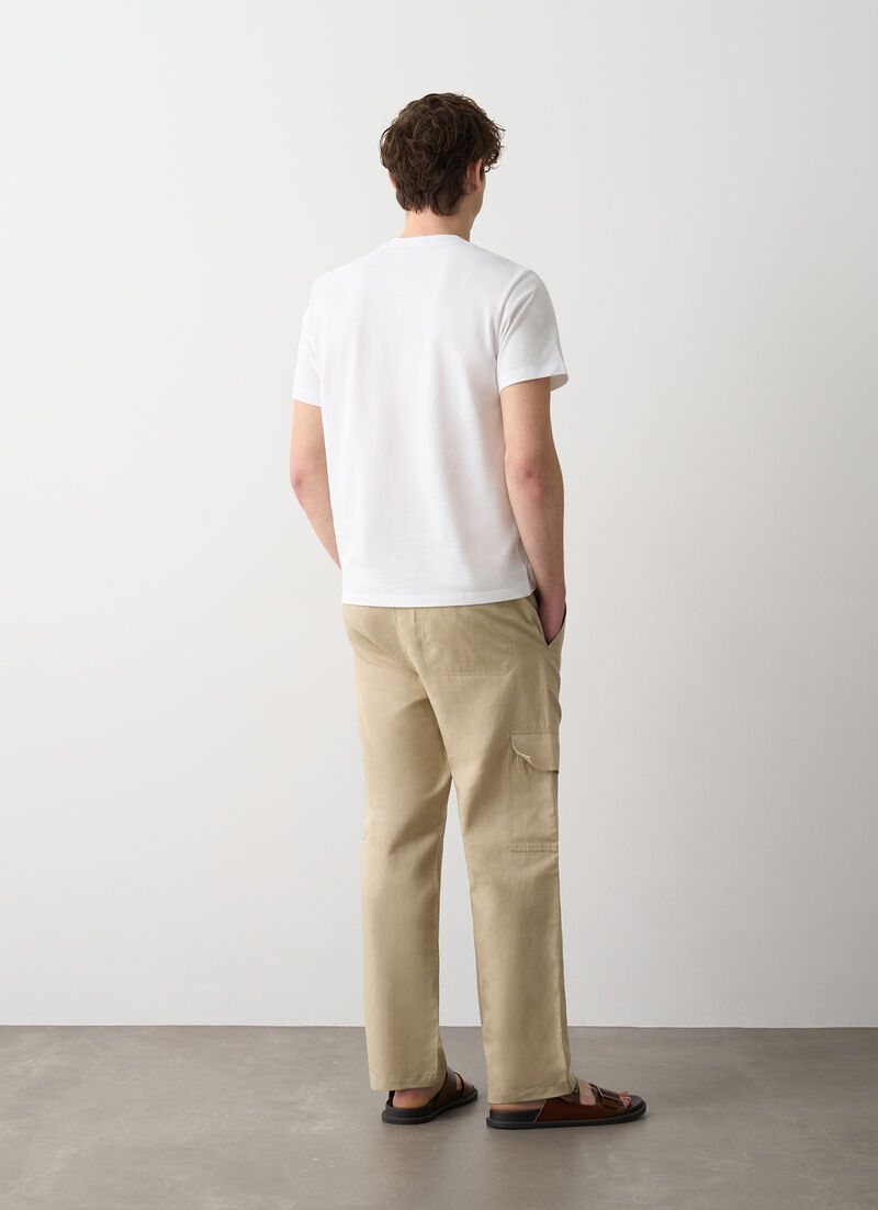 100% cotton piqué T-shirt