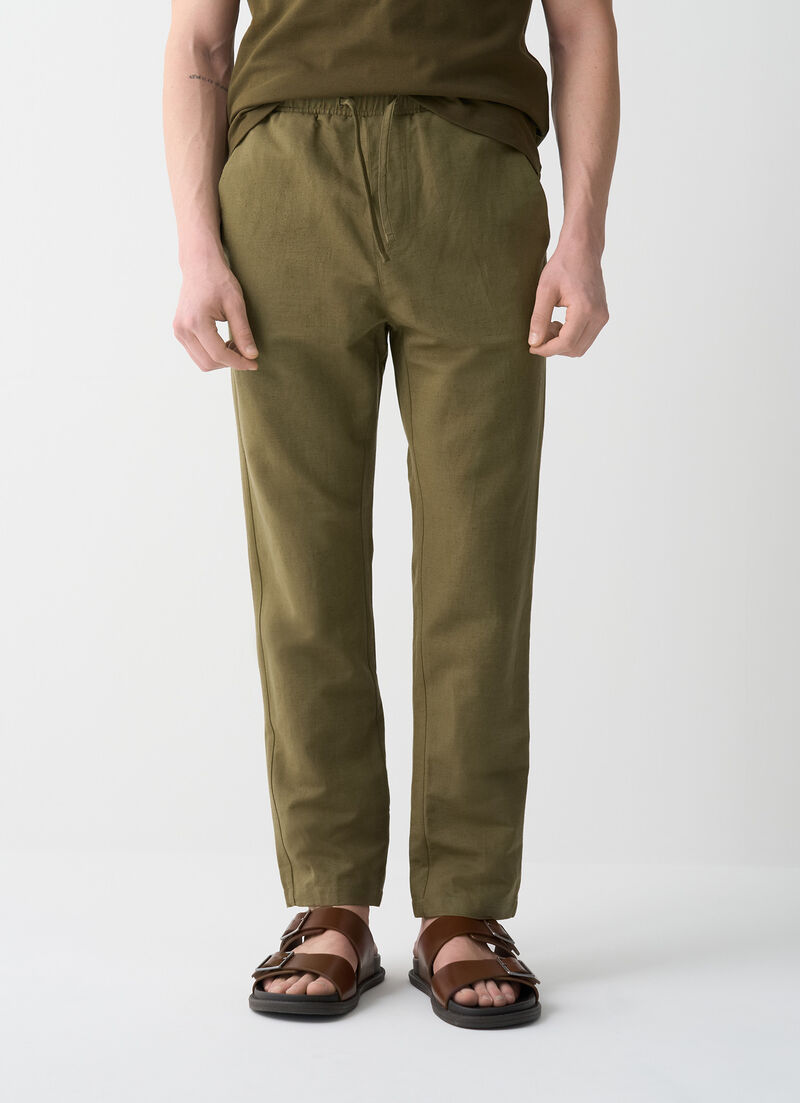 Linen trousers