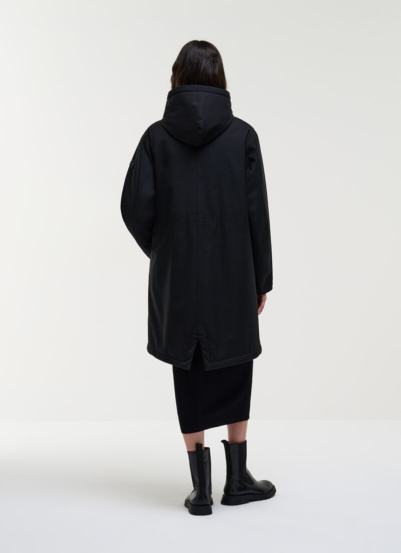 Padded parka with hood