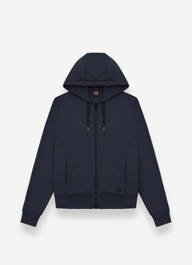 Super-light sweatshirt with zip