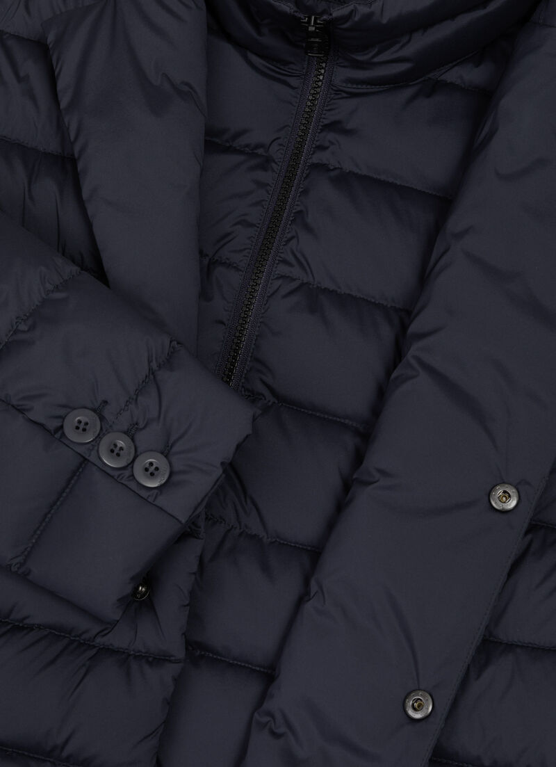 Super-matte padded stretch blazer