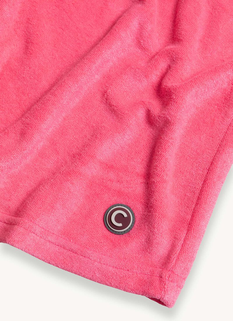 Short-sleeved chenille dress