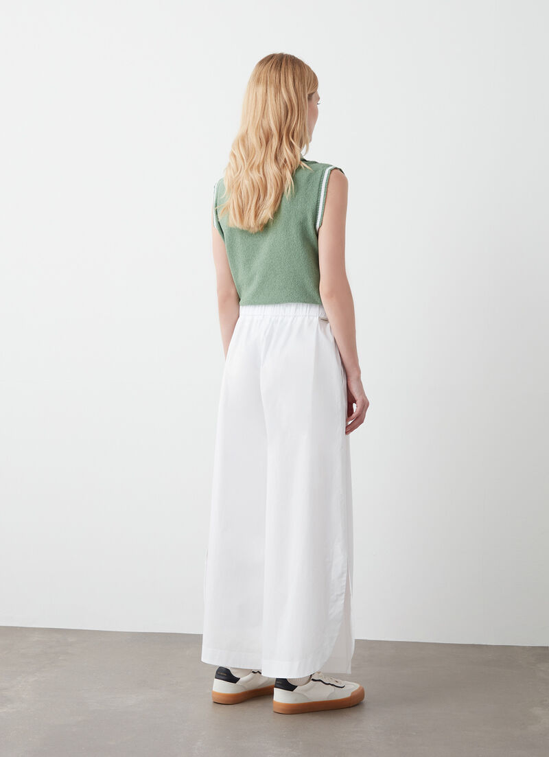 Wide-leg trousers