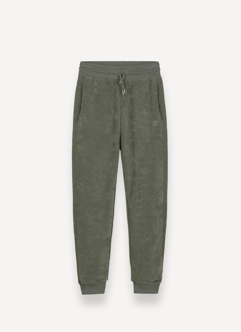 Bouclé tracksuit bottoms