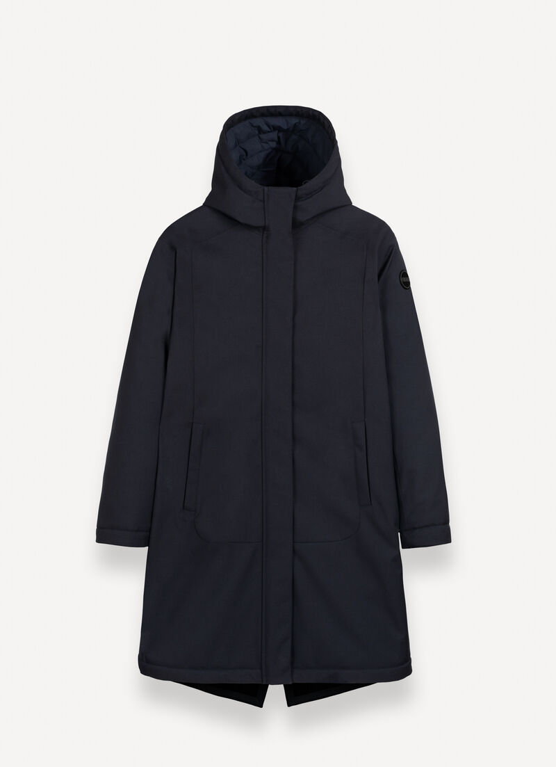 Padded parka with hood