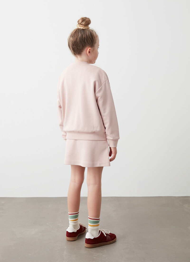 Crew neck sweatshirt