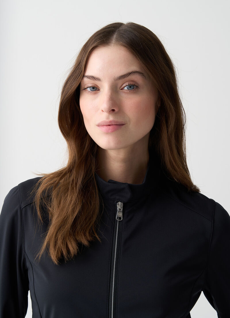 Softshell biker jacket