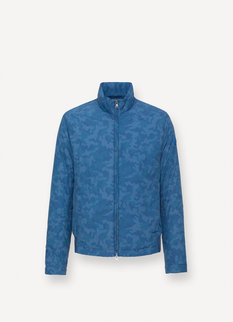 Camouflage down jacket