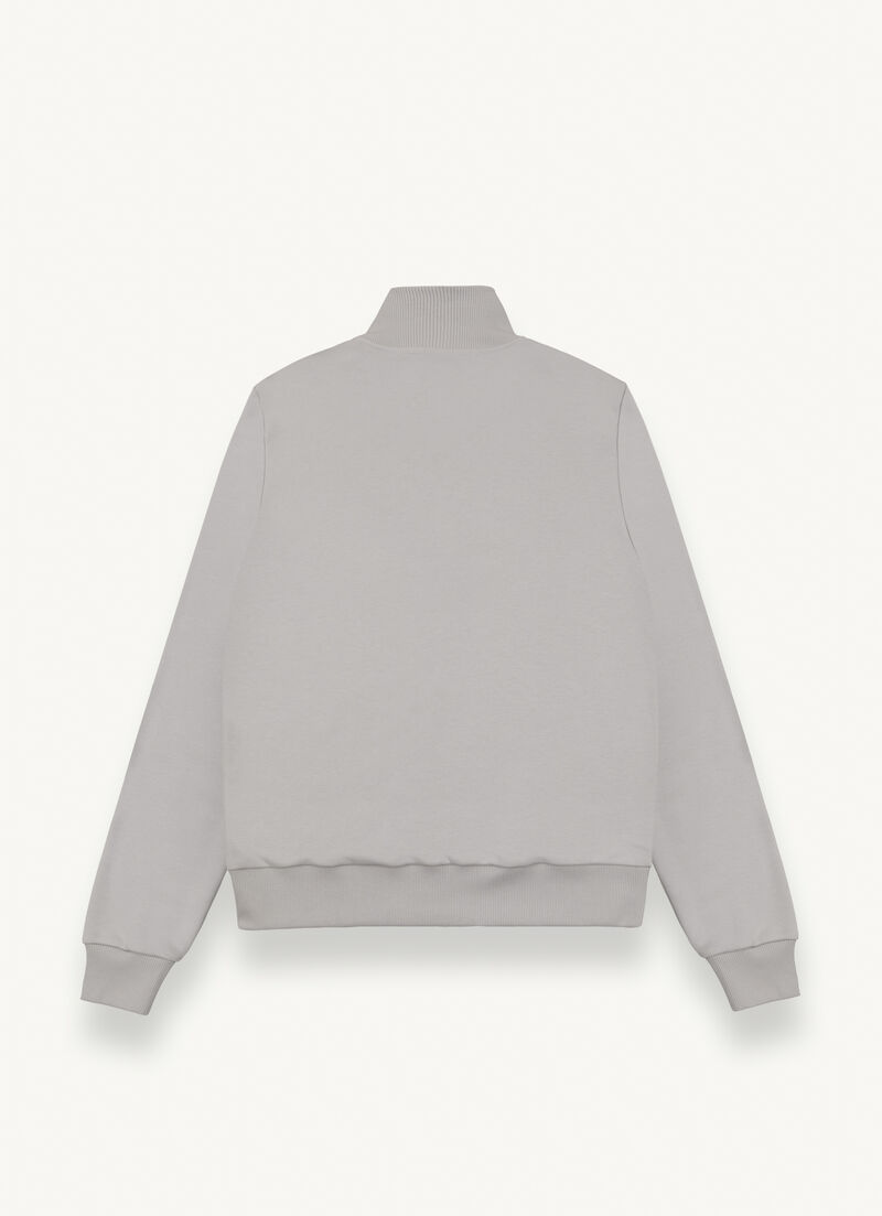 Casual half-zip sweatshirt