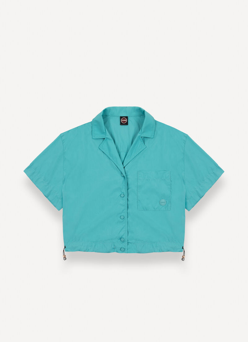 Shirt in water-repellent nylon
