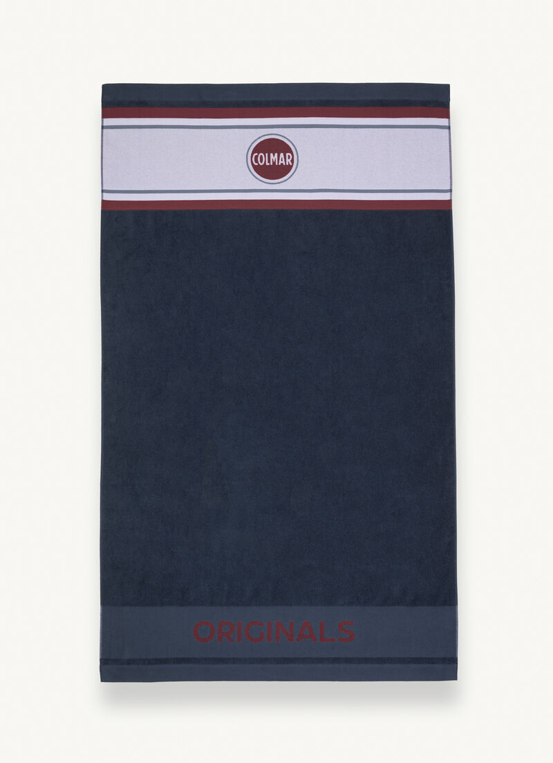 Terry towel with fringing