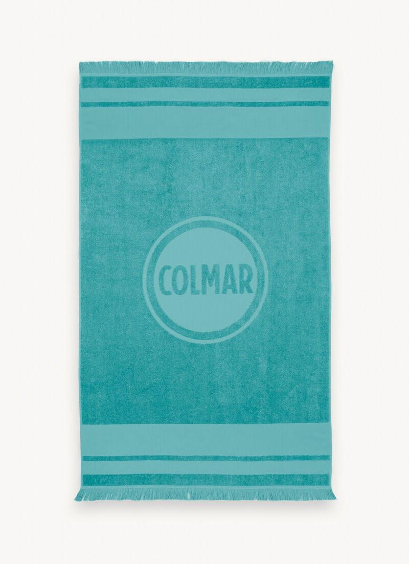 Terry towel with fringing