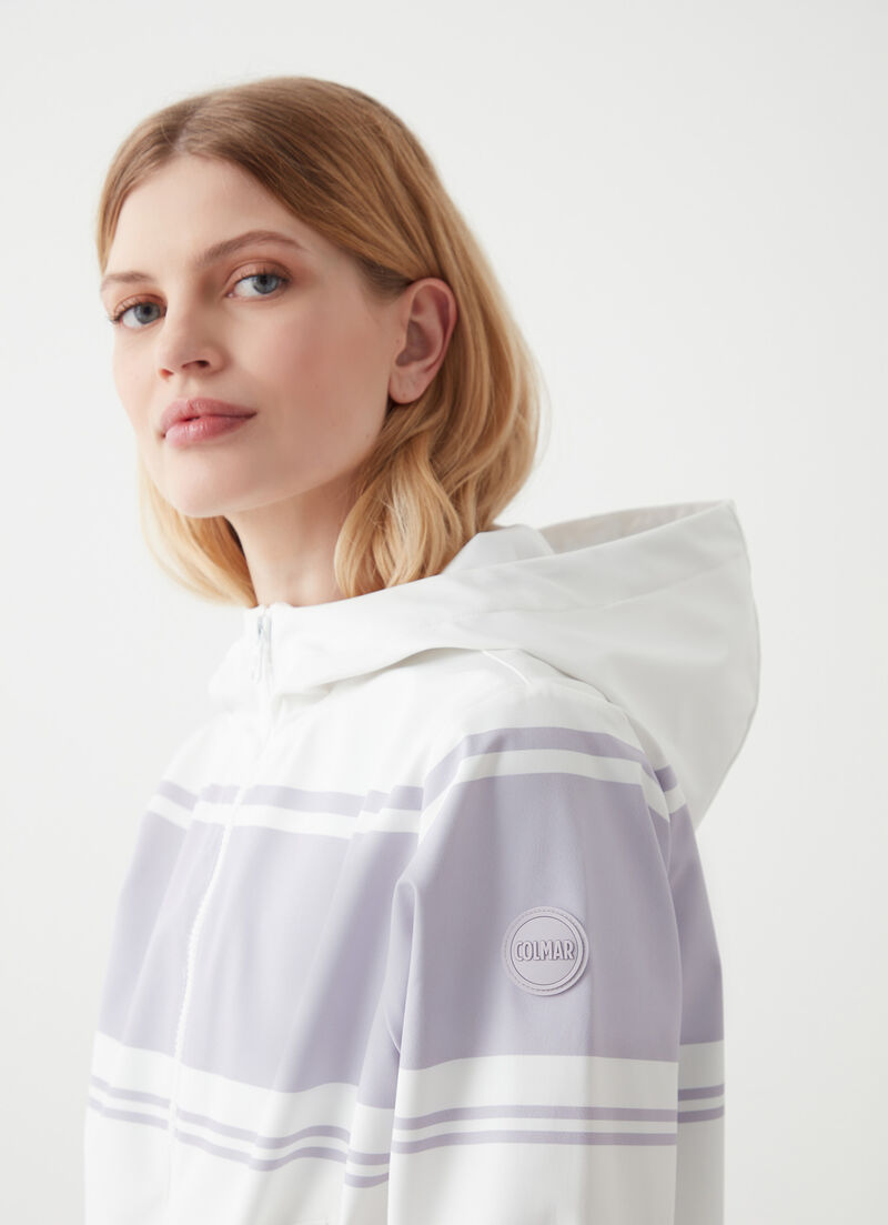 Printed softshell jacket