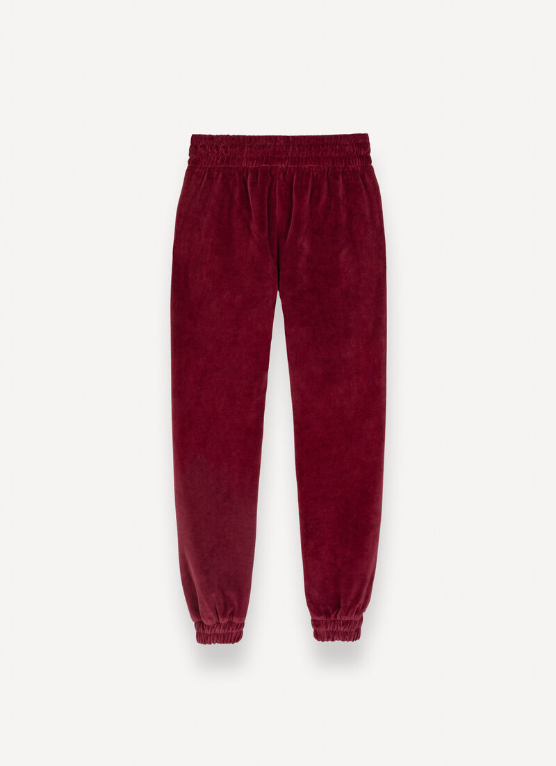 Velvet sweatpants