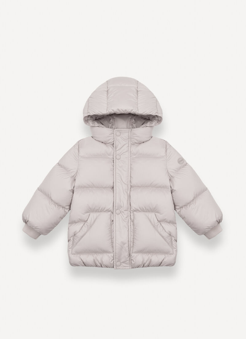 Unisex long down jacket, 6–36 months