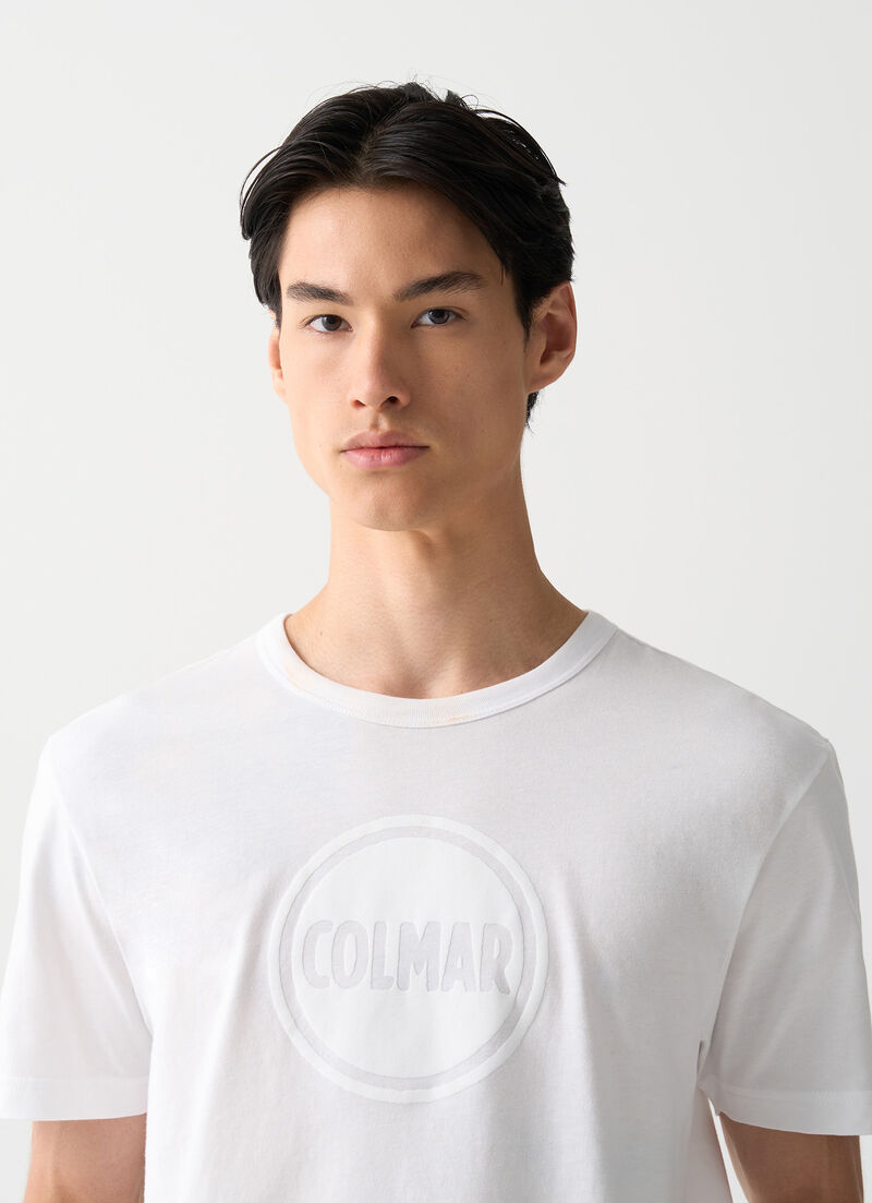 Crew-neck T-shirt with logo