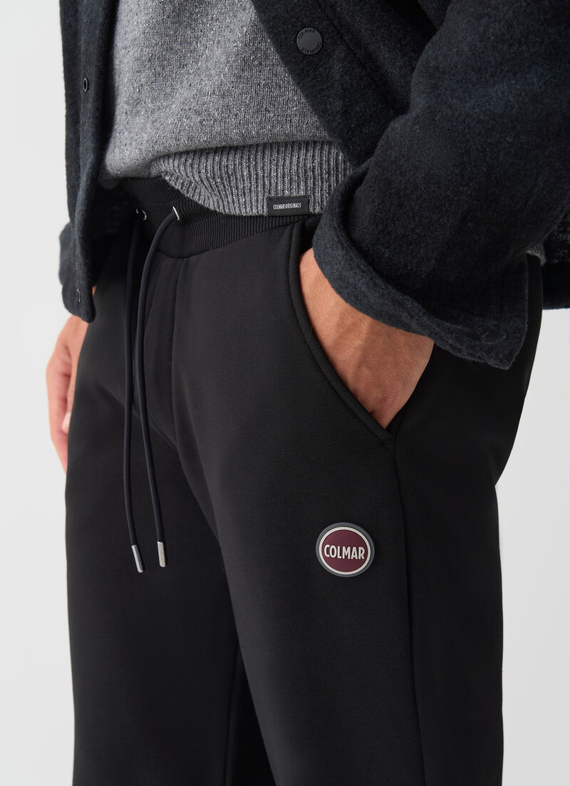 Cotton tracksuit bottoms
