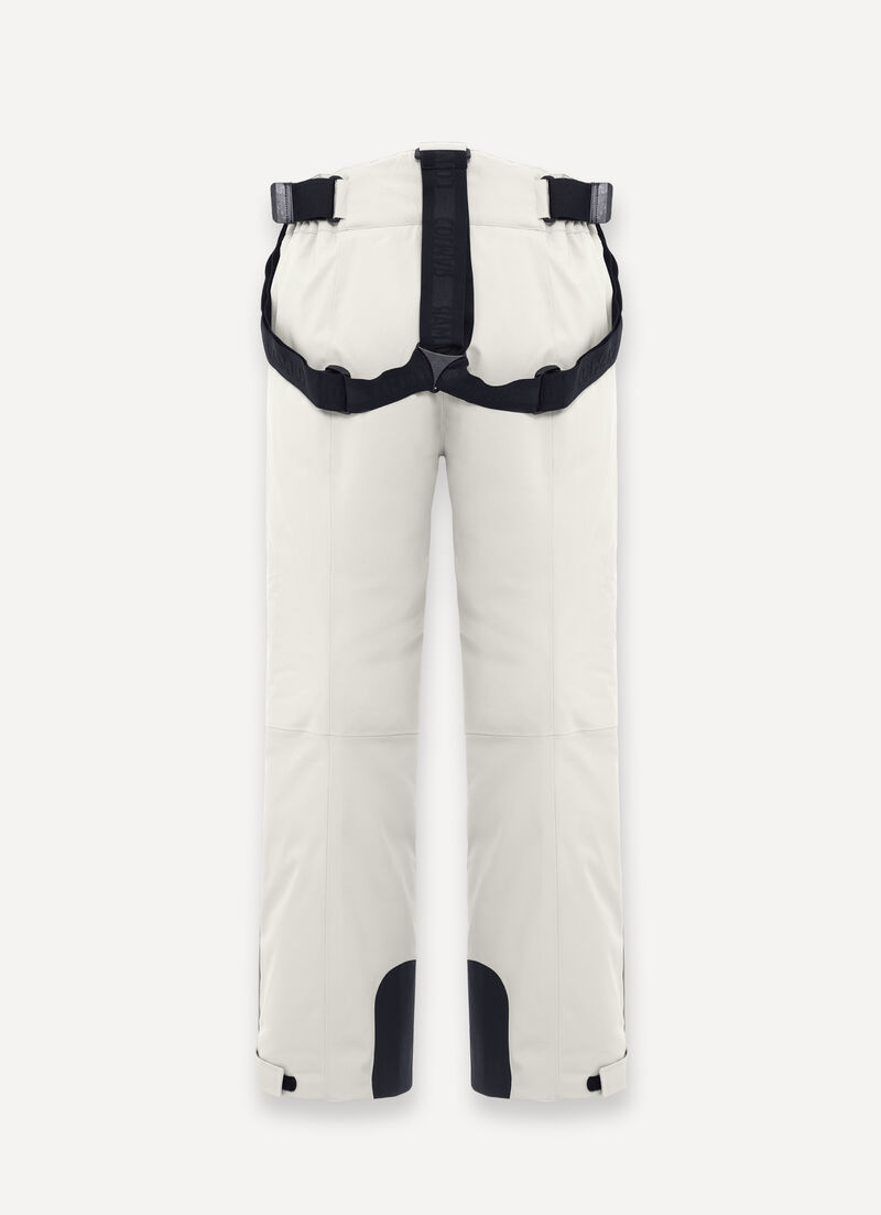 Padded 4Way fabric ski salopettes