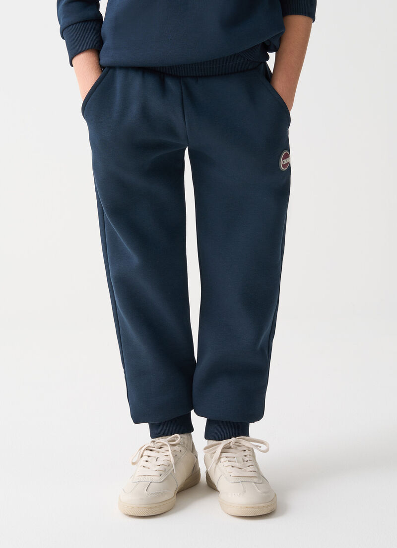 Cotton tracksuit bottoms