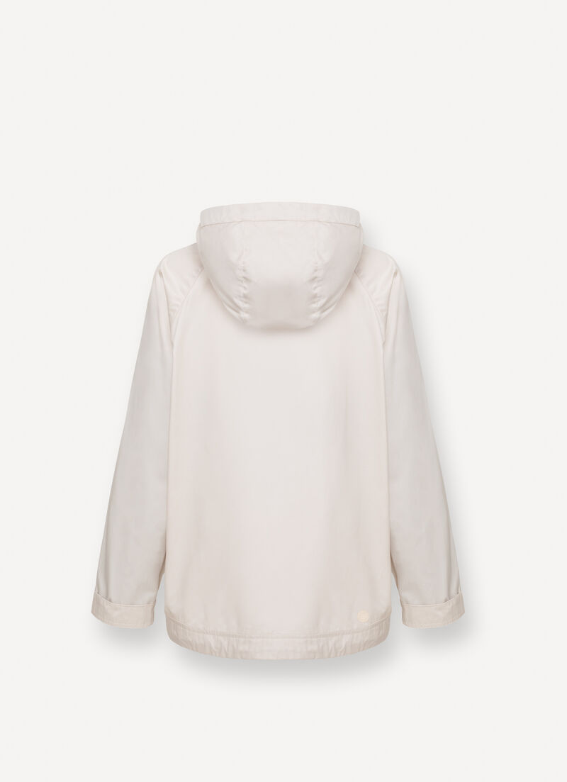 Cotton oversized jacket