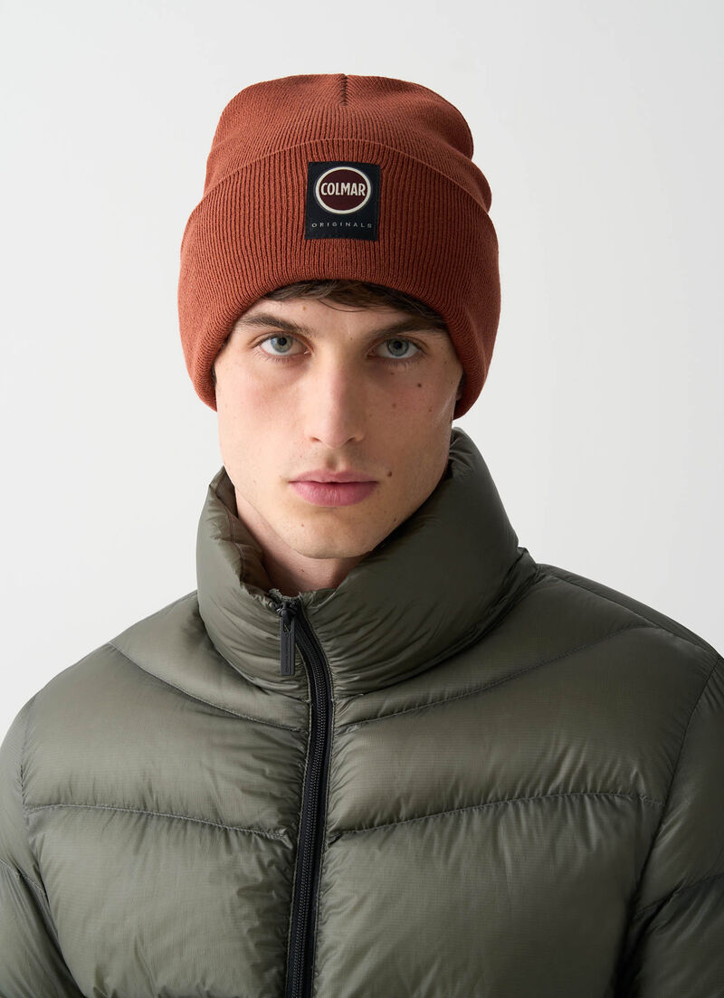 Unisex hat with turn-up cuff