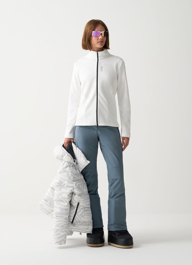 Stretch ski fleece