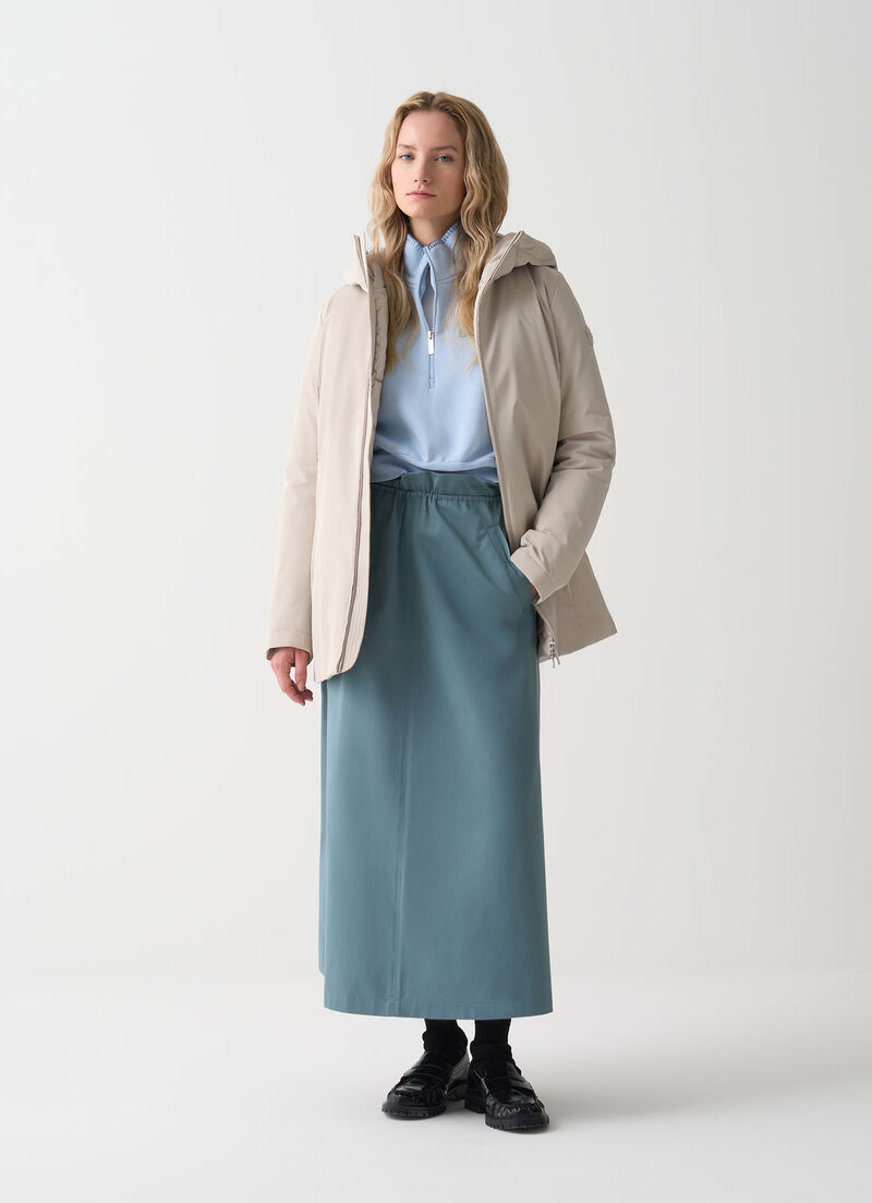 Waterproof down jacket