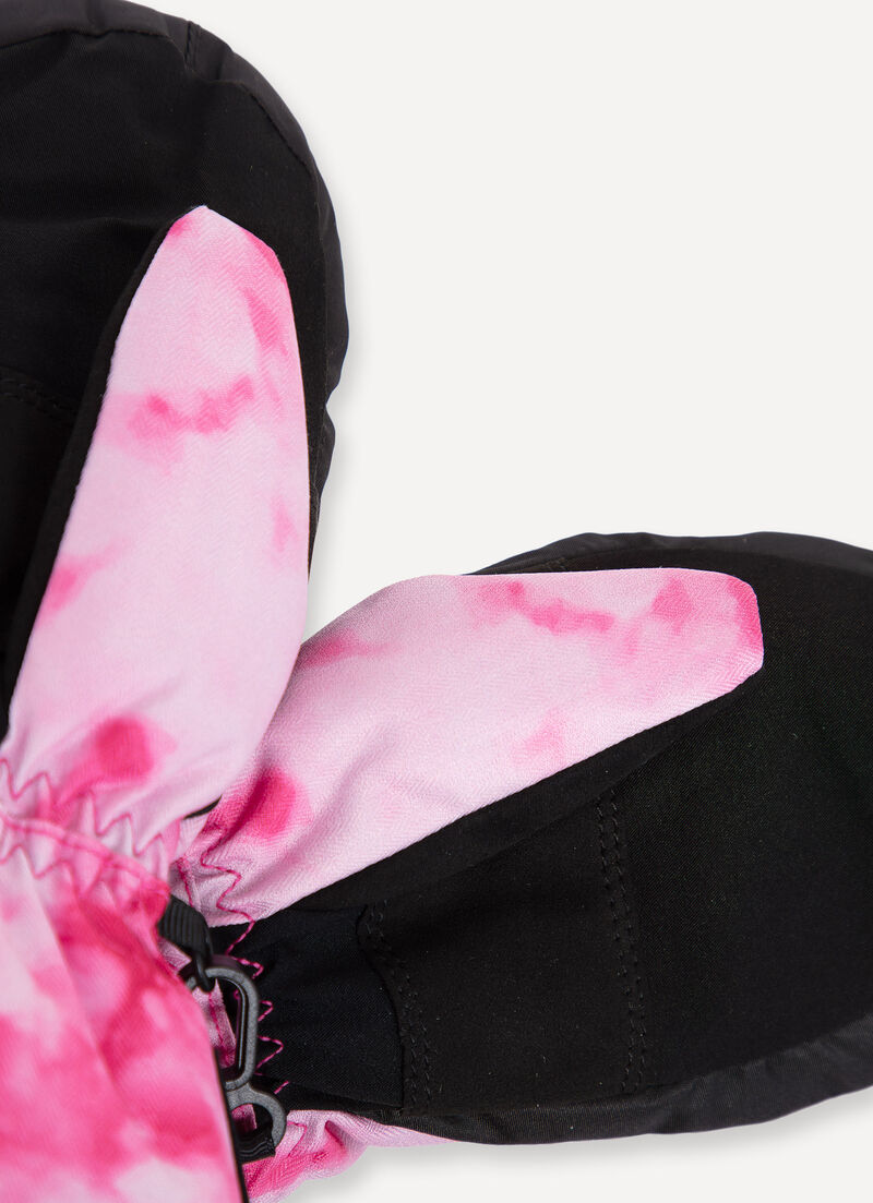 Unisex Tie-Dye Ski Mitten