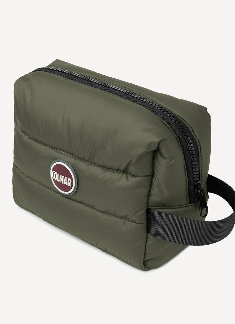 Unisex quilted clutch bag