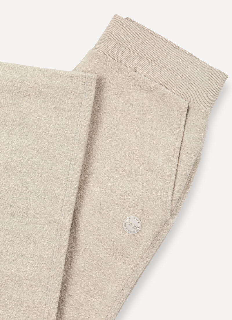 Bouclé palazzo trousers