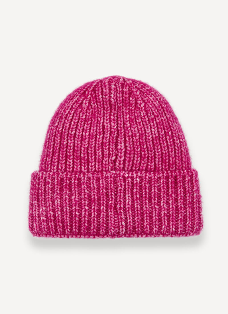 Women’s mouline-effect hat