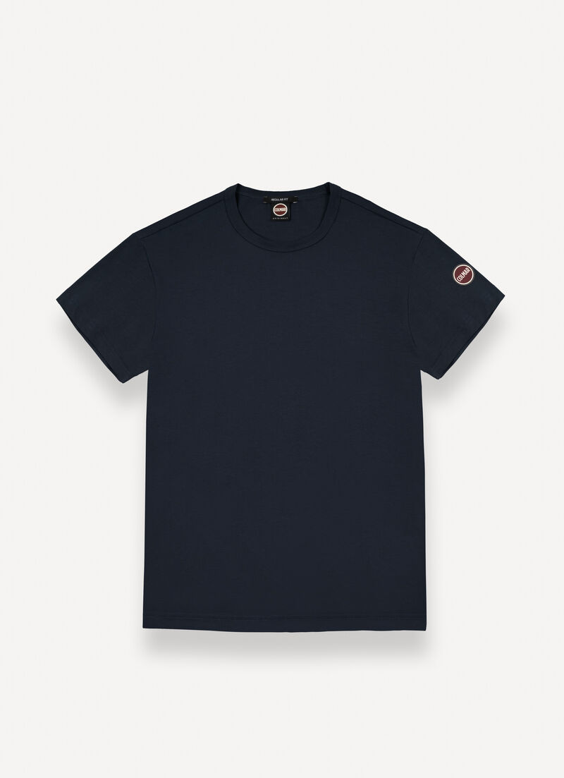 Cotton round-neck T-shirt