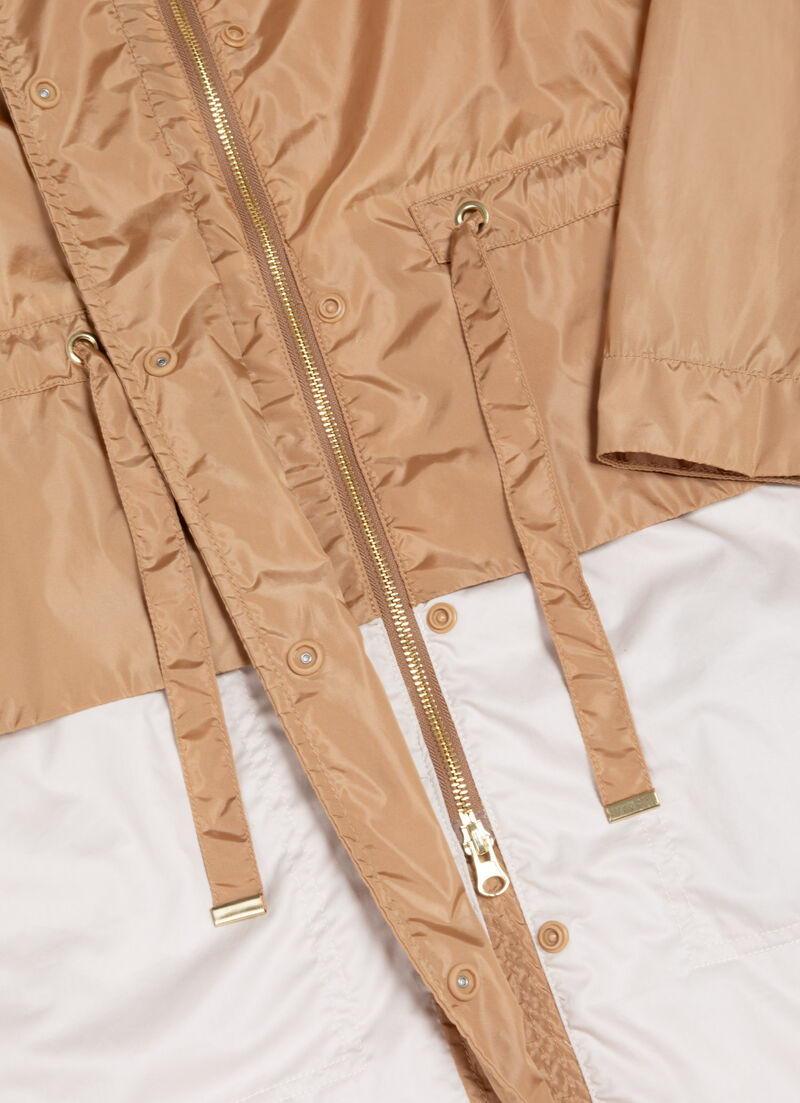 Long oversized cotton jacket