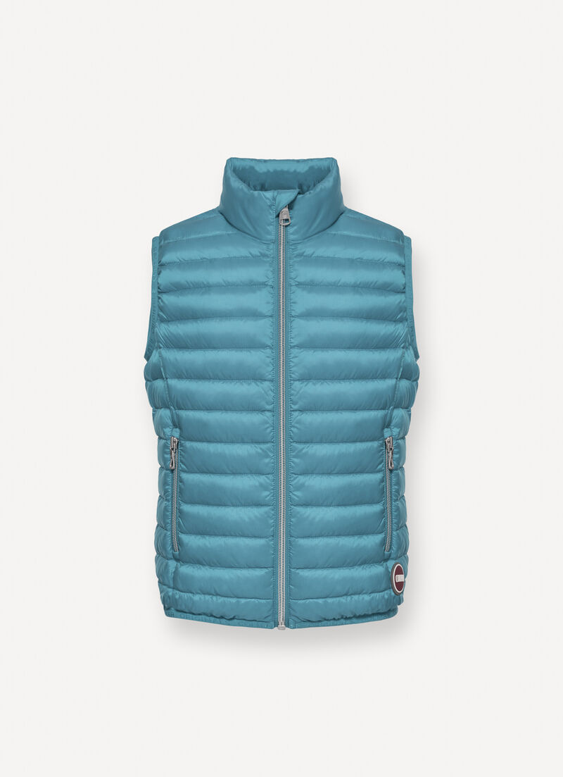 Quilted down gilet