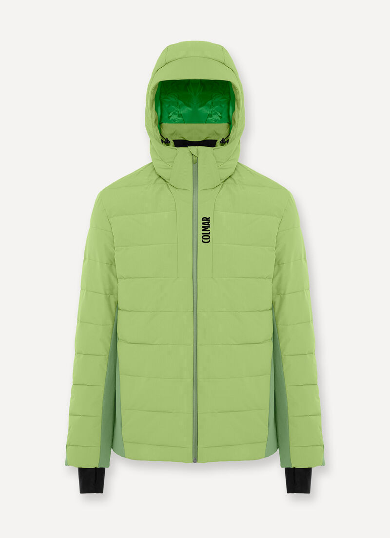 Quilted ripstop ski jacket