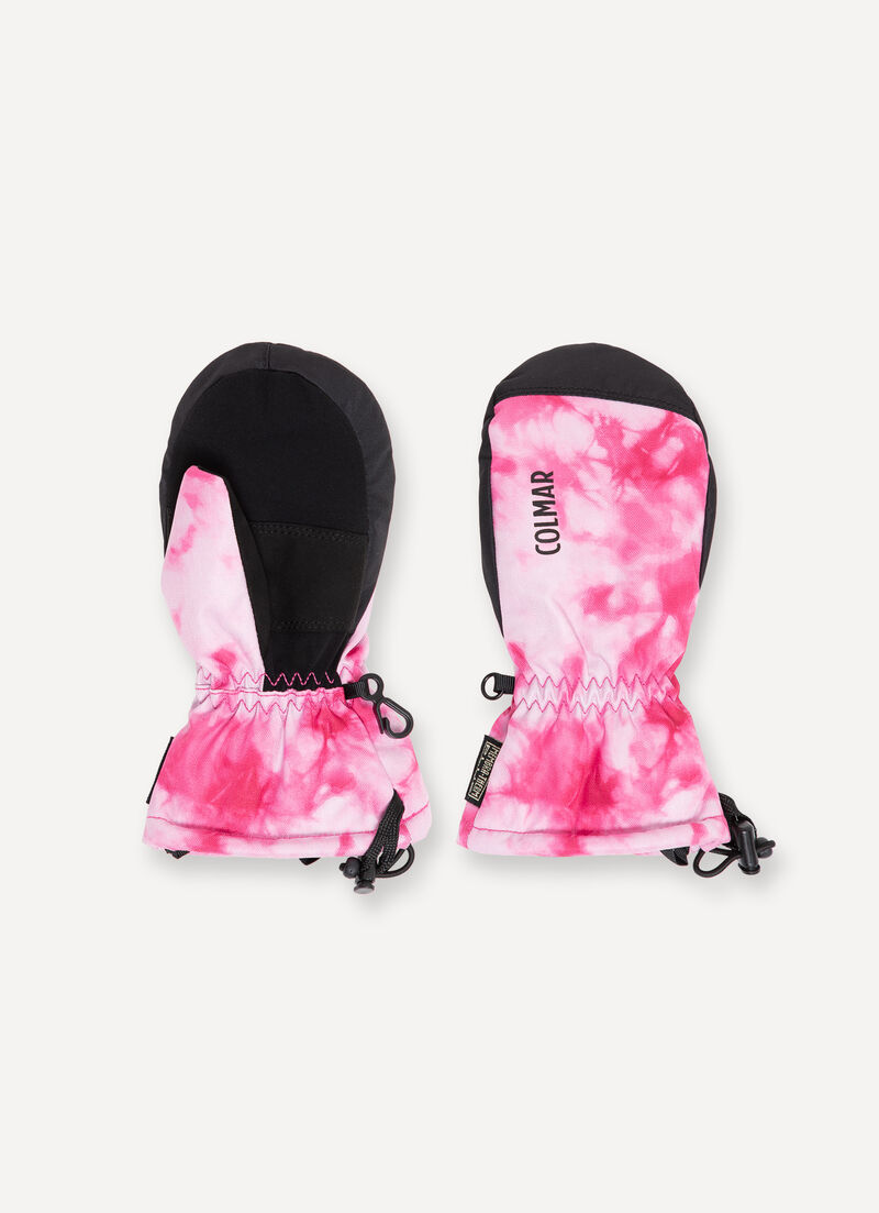 Unisex Tie-Dye Ski Mitten