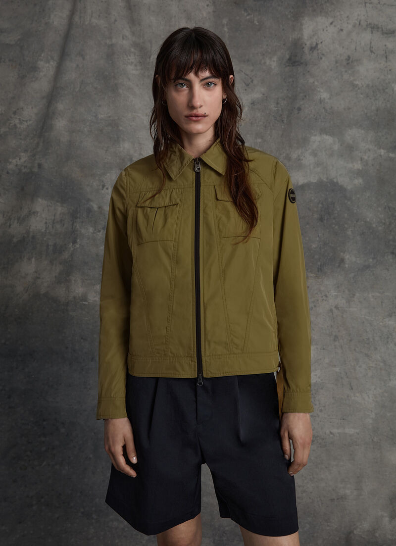 Short taffeta jacket