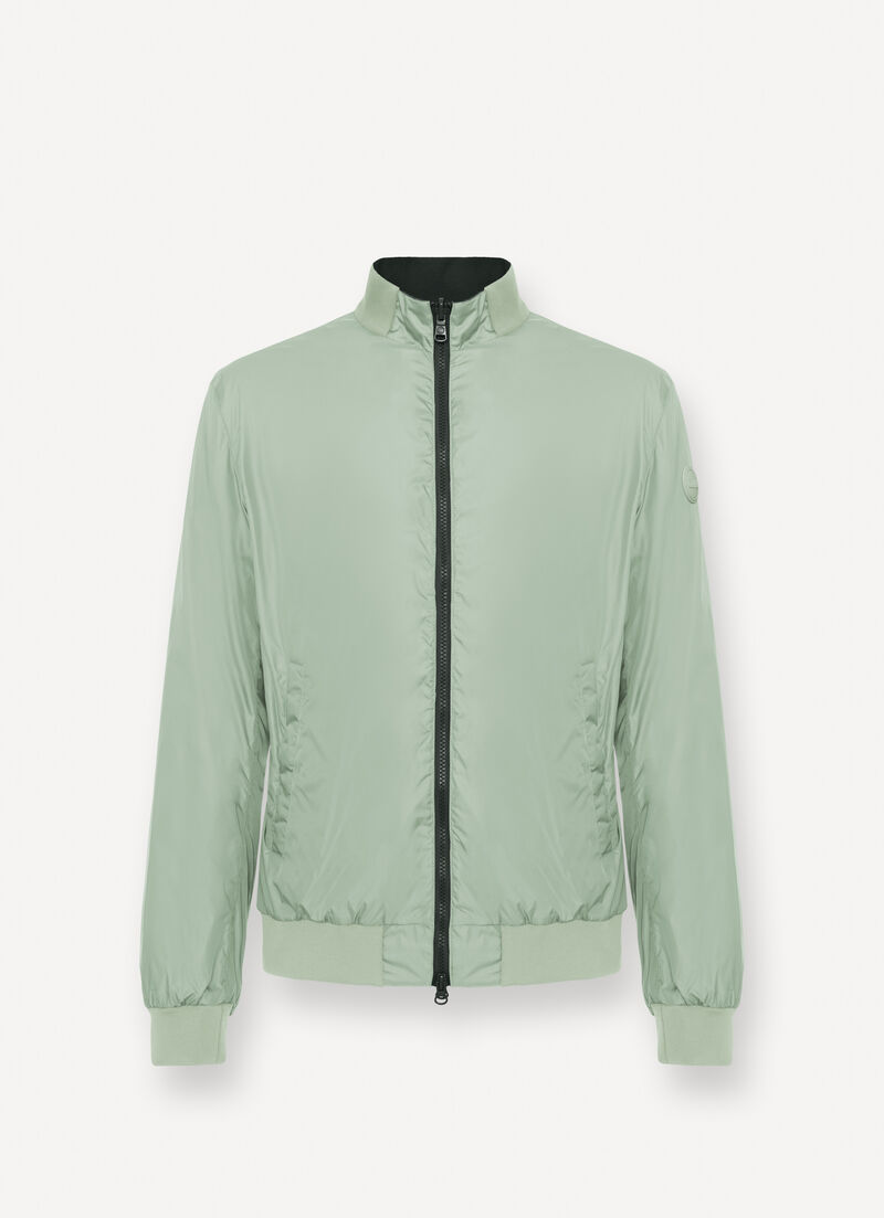 Reversible bomber jacket